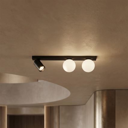 Brilagi - Spotlight SELE BALL 1xGU10/30W/230V + 2xG9/10W black