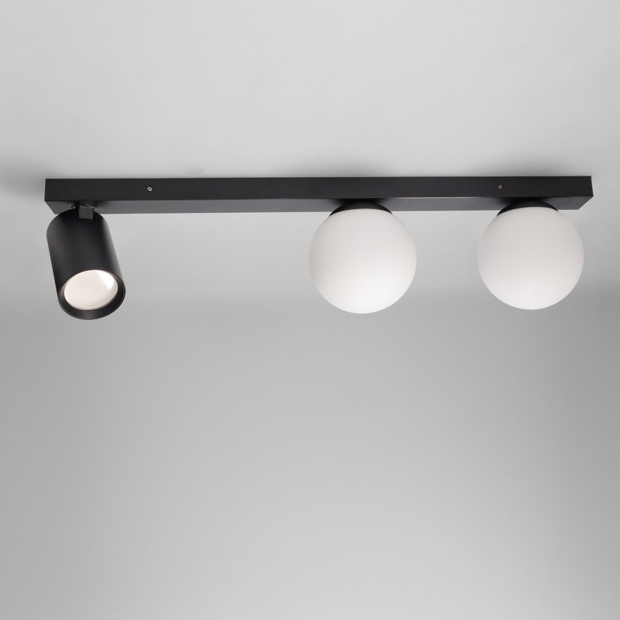 Brilagi - Spotlight SELE BALL 1xGU10/30W/230V + 2xG9/10W black