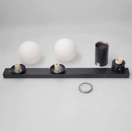 Brilagi - Spotlight SELE BALL 1xGU10/30W/230V + 2xG9/10W black