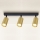Brilagi - Spotlight SELE GOLDEN 3xGU10/30W/230V black/gold
