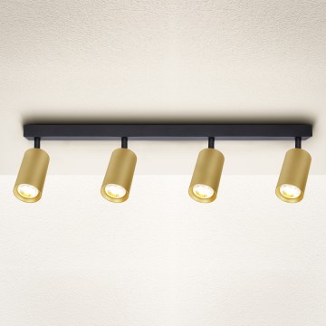 Brilagi - Spotlight SELE GOLDEN 4xGU10/30W/230V black/gold