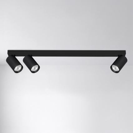 Brilagi - Spotlight SELE LONG 3xGU10/30W/230V black