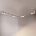 Brilagi - Spotlight SELE LONG 8xGU10/30W/230V beige
