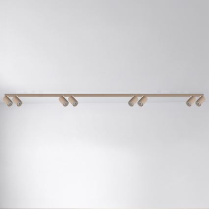 Brilagi - Spotlight SELE LONG 8xGU10/30W/230V beige