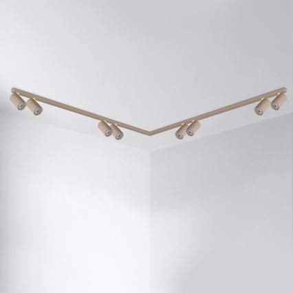 Brilagi - Spotlight SELE LONG 8xGU10/30W/230V beige