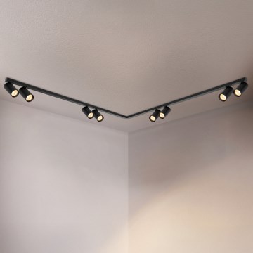 Brilagi - Spotlight SELE LONG 8xGU10/30W/230V black