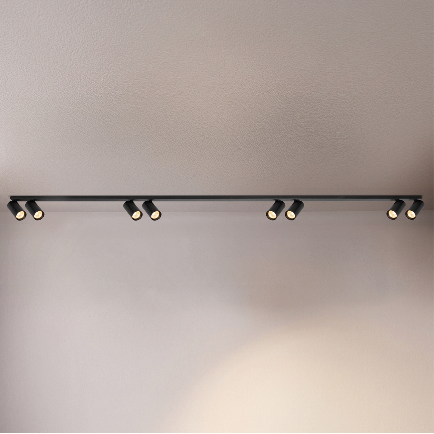 Brilagi - Spotlight SELE LONG 8xGU10/30W/230V black