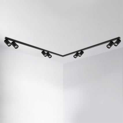 Brilagi - Spotlight SELE LONG 8xGU10/30W/230V black