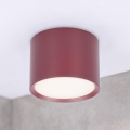 BRILAGI - Spotlight SMOOTH 1xGX53/15W/230V 60x82 mm burgundy
