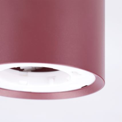 BRILAGI - Spotlight SMOOTH 1xGX53/15W/230V 60x82 mm burgundy