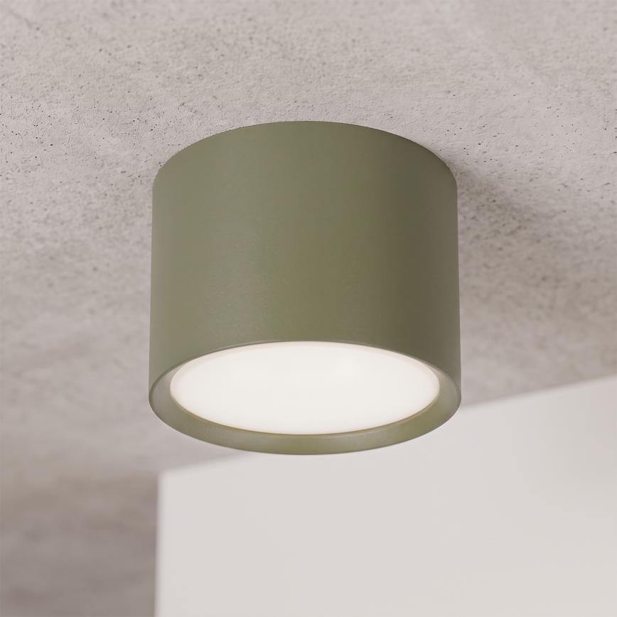 BRILAGI - Spotlight SMOOTH 1xGX53/15W/230V 60x82 mm dark green
