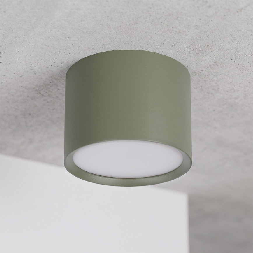 BRILAGI - Spotlight SMOOTH 1xGX53/15W/230V 60x82 mm dark green