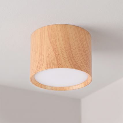 BRILAGI - Spotlight SMOOTH 1xGX53/15W/230V 60x82 mm oak finish