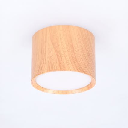 BRILAGI - Spotlight SMOOTH 1xGX53/15W/230V 60x82 mm oak finish