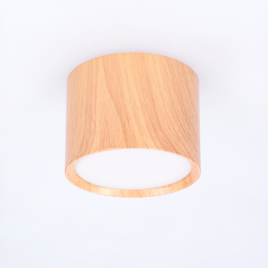 BRILAGI - Spotlight SMOOTH 1xGX53/15W/230V 60x82 mm oak finish