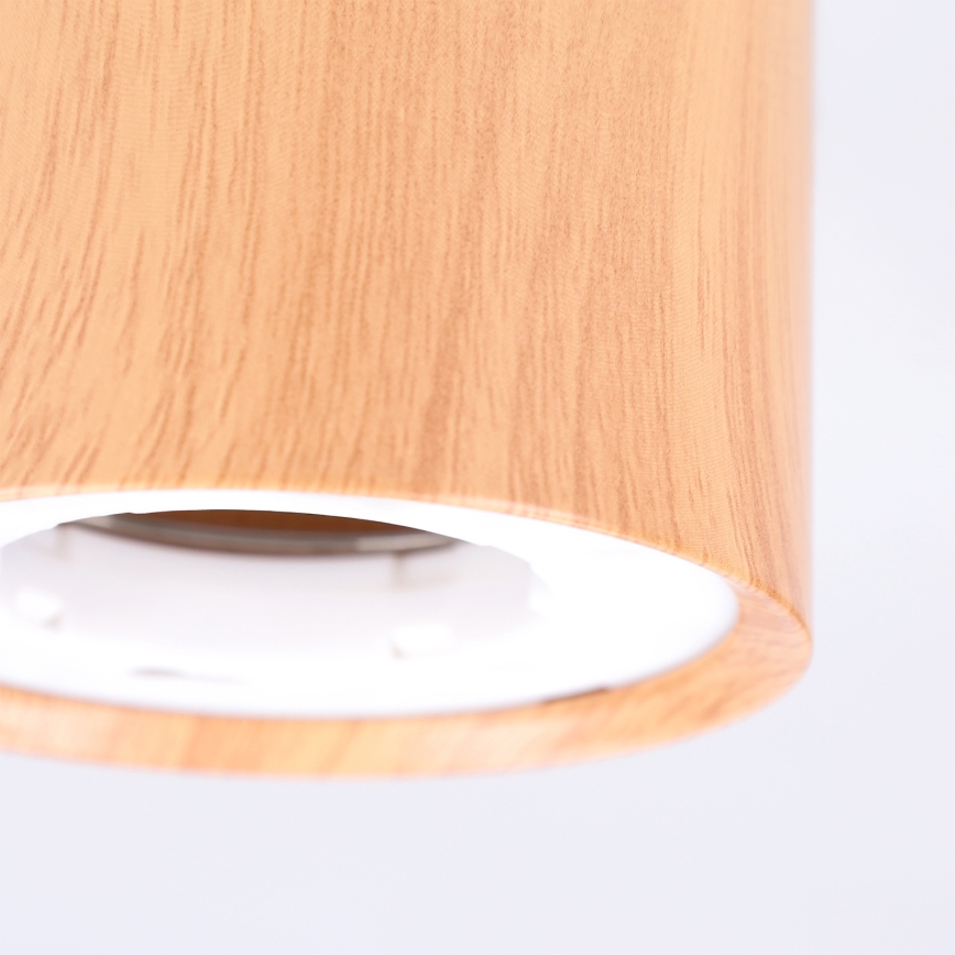 BRILAGI - Spotlight SMOOTH 1xGX53/15W/230V 60x82 mm oak finish
