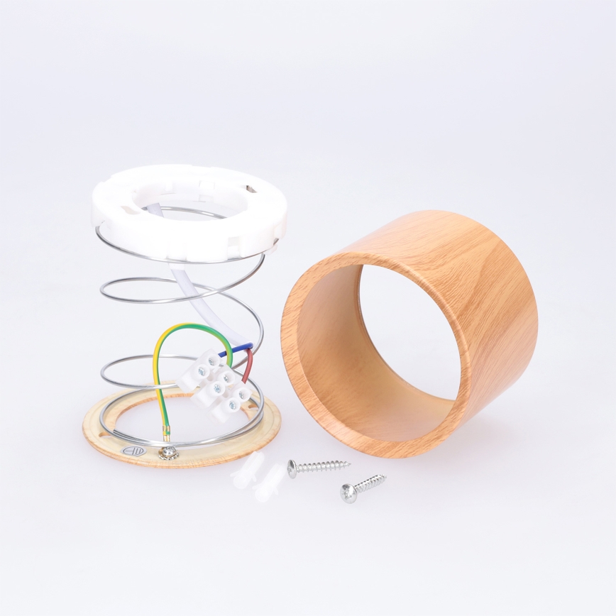BRILAGI - Spotlight SMOOTH 1xGX53/15W/230V 60x82 mm oak finish