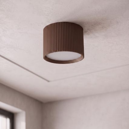 BRILAGI - Spotlight STRIPY 1xGX53/15W/230V 60x82 mm brown