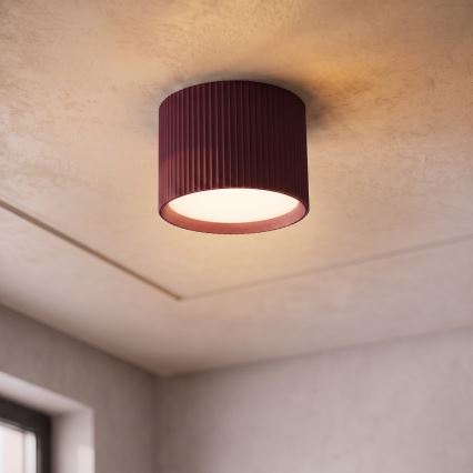 BRILAGI - Spotlight STRIPY 1xGX53/15W/230V 60x82 mm burgundy