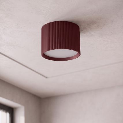 BRILAGI - Spotlight STRIPY 1xGX53/15W/230V 60x82 mm burgundy
