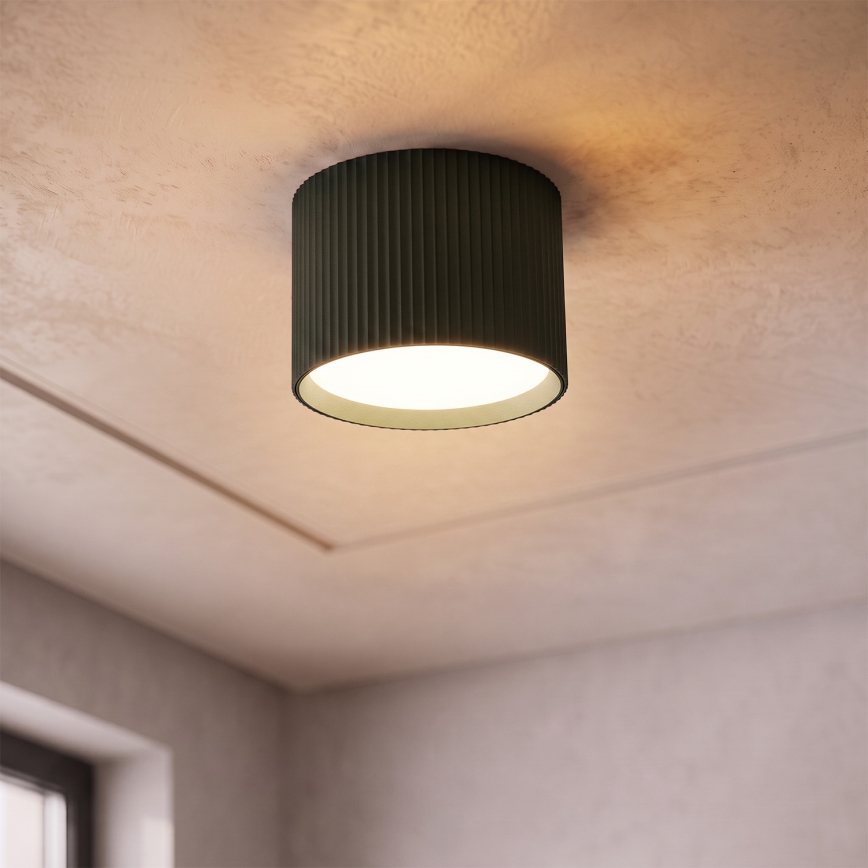 BRILAGI - Spotlight STRIPY 1xGX53/15W/230V 60x82 mm dark green