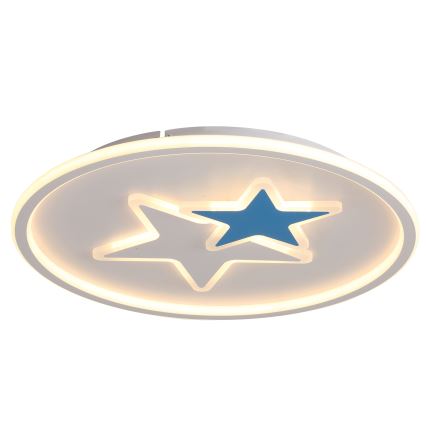 Brilagi - STARS Kids' LED Ceiling Light, 35W/230V, Ø 53 cm