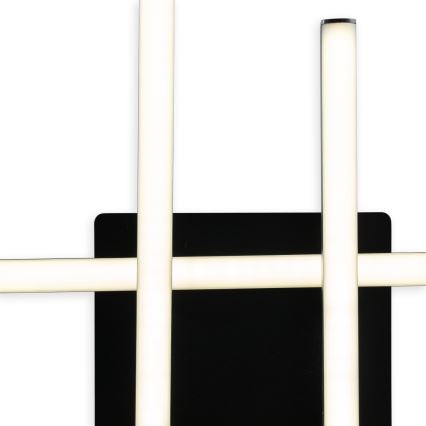 Brilagi - STRIPES LED Ceiling Light 37W/230V 68x68 cm Black