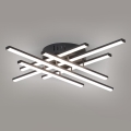 BRILAGI - STRIPES LED Ceiling Light, 42W/230V, 51x51 cm, Black