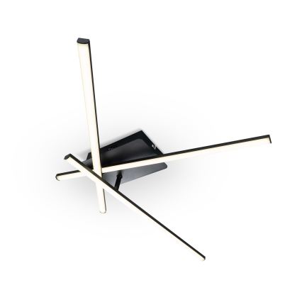 Brilagi - STRIPES LED Ceiling Light LED/30W/230V 51x78 cm Black