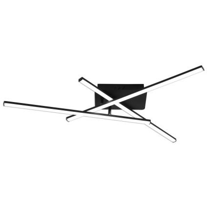 Brilagi - STRIPES LED Ceiling Light LED/30W/230V 51x78 cm Black