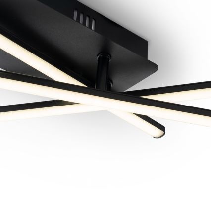 Brilagi - STRIPES LED Ceiling Light LED/30W/230V 51x78 cm Black