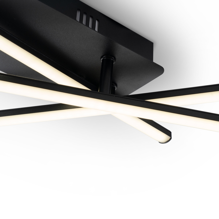 Brilagi - STRIPES LED Ceiling Light LED/30W/230V 51x78 cm Black