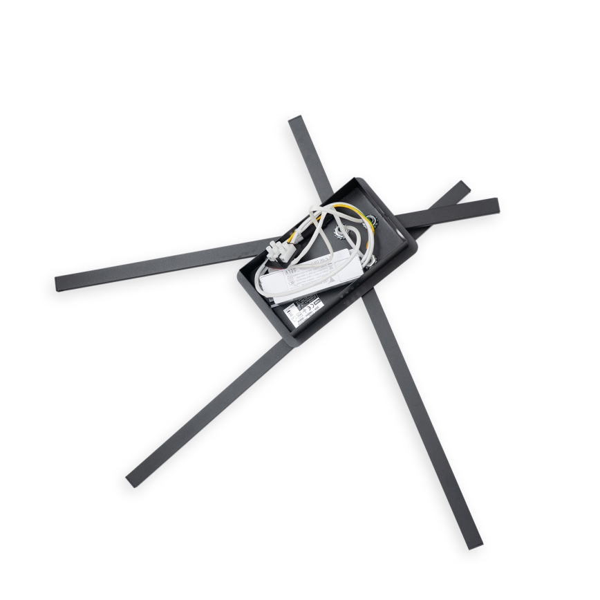 Brilagi - STRIPES LED Ceiling Light LED/30W/230V 51x78 cm Black