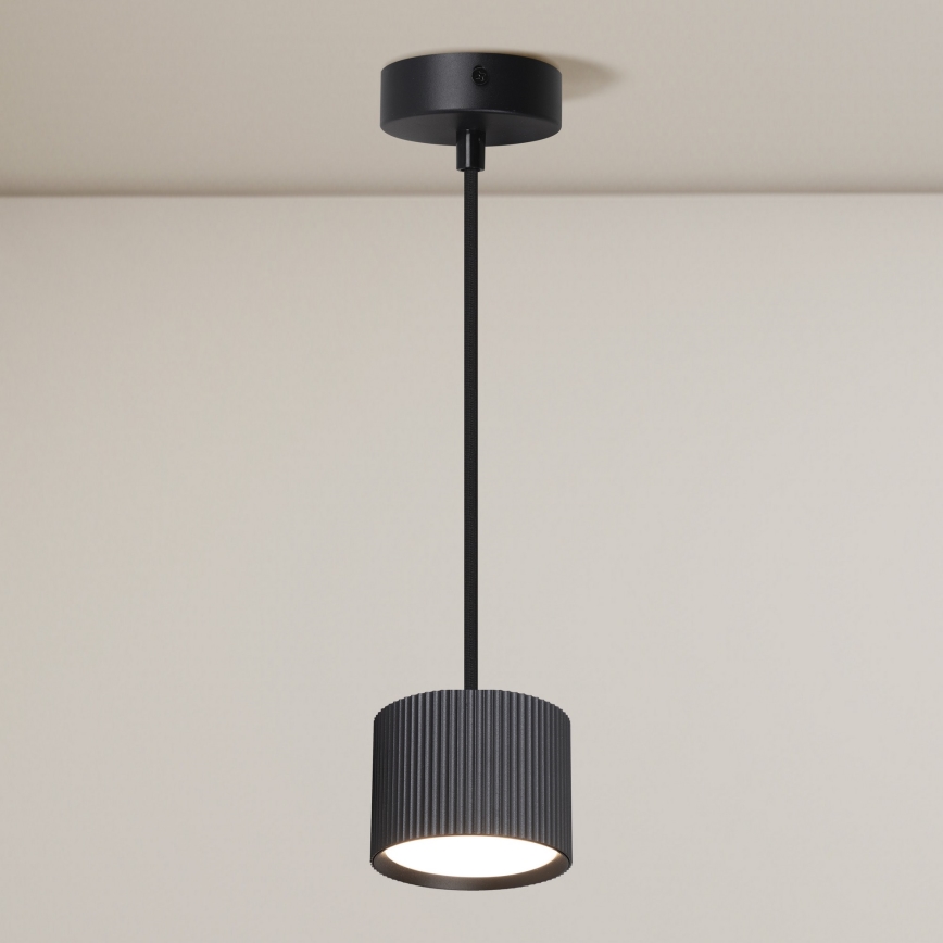 Brilagi - STRIPY Cable-hung Pendant 1xGX53/15W/230V Black