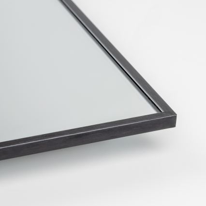 Brilagi - SUELLO LED Bathroom Mirror LED/28W/230V 60x80 cm Black IP44 CRI 90 Dimmable + CCT