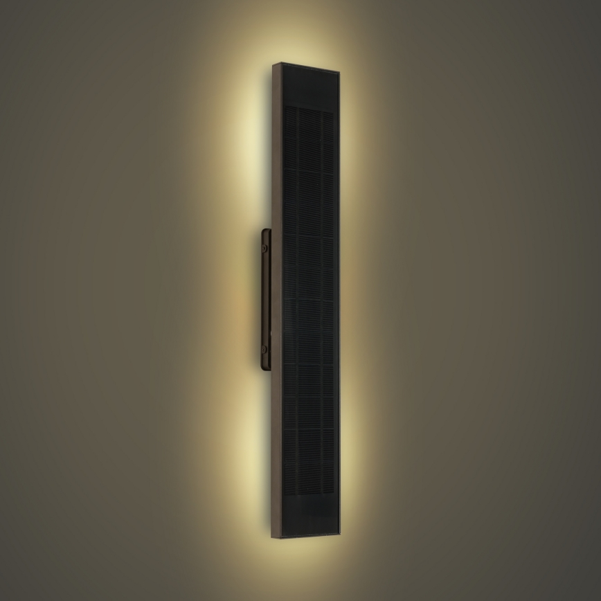 Brilagi - SUN LED Dimmable Solar Wall Light, 4W/230V, 60 cm, 4000 mAh, IP44