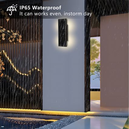 Brilagi - LED Dimmable Solar Wall Light SUN LED/2,5W/230V 30 cm 2000 mAh IP44