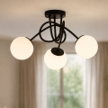 BRILAGI - Surface-mounted ceiling light MILO 3xE27/60W/230V Black