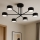 Brilagi - Surface-mounted chandelier 6xGX53/12W/230V black
