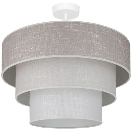 Brilagi - Surface-mounted chandelier ALASKA LUNETA 1xE27/15W/230V d. 45 cm grey/creamy