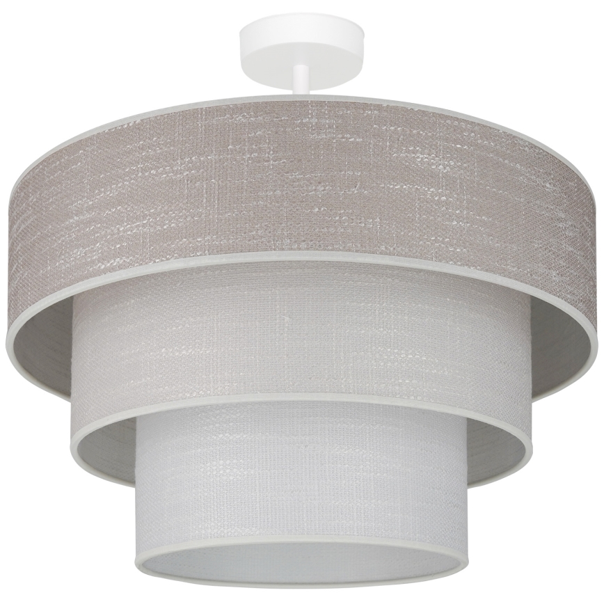 Brilagi - Surface-mounted chandelier ALASKA LUNETA 1xE27/15W/230V d. 45 cm grey/creamy