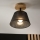 Brilagi - Surface-mounted chandelier ANTHONY 1xE14/60W/230V oak/black