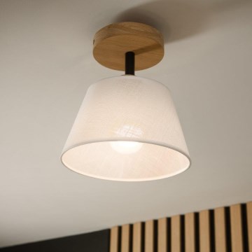 Brilagi - Surface-mounted chandelier ANTHONY 1xE14/60W/230V oak/white