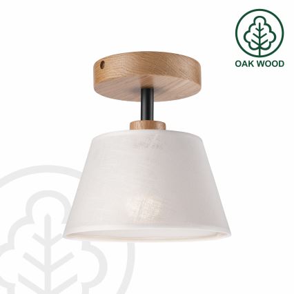 Brilagi - Surface-mounted chandelier ANTHONY 1xE14/60W/230V oak/white