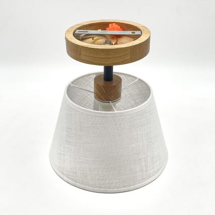 Brilagi - Surface-mounted chandelier ANTHONY 1xE14/60W/230V oak/white