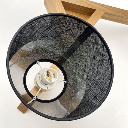 Brilagi - Surface-mounted chandelier ANTHONY 3xE14/40W/230V oak/black