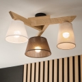 Brilagi - Surface-mounted chandelier ANTHONY 3xE14/40W/230V oak