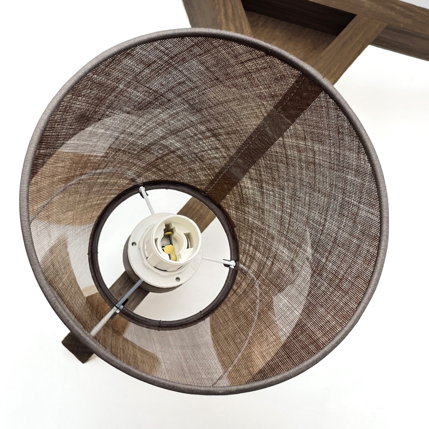 Brilagi - Surface-mounted chandelier ANTHONY 3xE14/40W/230V oak walnut