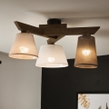 Brilagi - Surface-mounted chandelier ANTHONY 3xE14/40W/230V oak walnut