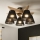 Brilagi - Surface-mounted chandelier ANTHONY 5xE14/40W/230V oak/black